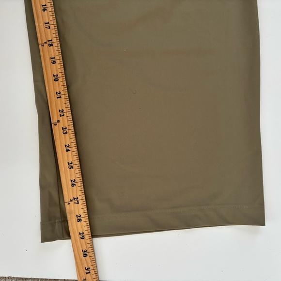 Athleta Women's Tan Pinnacle High Rise Trouser Wide Leg Size 16, New with tags! - Picture 13 of 13